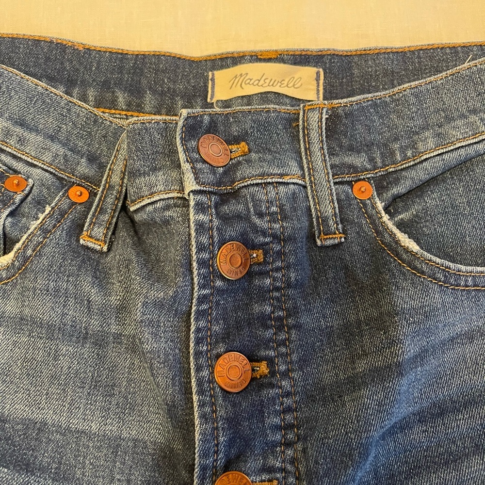 Madewell Perfect Vintage Crop Jeans, Size 29